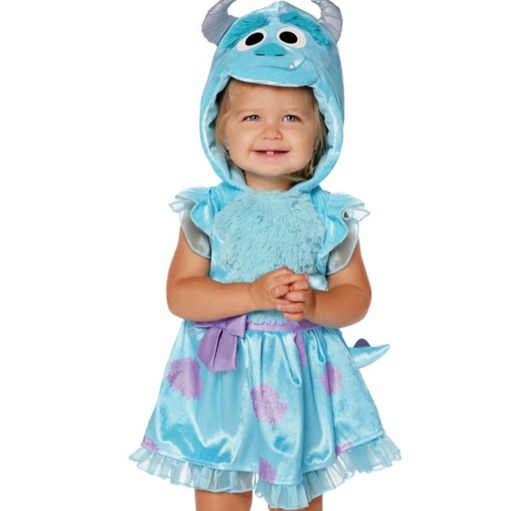 INFANT- Sulley Dress Costume - Monsters Inc. Size 6-12 Months